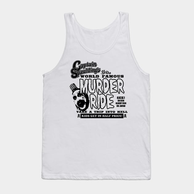 Captain Spaulding's Tank Top by gackac